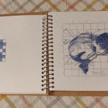 My project for course: Embroidered Notebooks. Un projet de Carnet de croquis de steph heyvaert - 06.02.2024