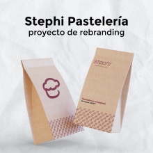 Stephi Pastelería: Proyecto de Branding minimalista. Br, ing, Identit, Graphic Design, Creativit, and Communication project by Duvan Guerrero Trujillo - 12.10.2023