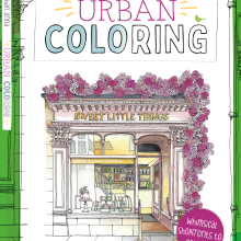 Urban Coloring Book. Arts, and Crafts project by Urban Anna - 07.15.2023