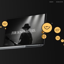 Songwork: a community by songwriters, for songwriters.. UX / UI, Web Design, Mobile Design, Digital Design, App Design, and Digital Product Design project by Artur Pechansky - 01.05.2024