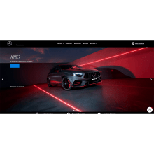 Rediseño a concesionario de Mercedes-Benz. UX / UI, and Web Design project by chechog36 - 01.01.2024