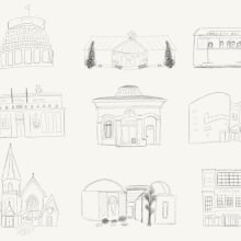 My project for course: Colorful City Portraits: Illustrate Your Favorite Place. Un proyecto de Ilustración tradicional, Infografía, Dibujo, Ilustración digital y Pintura digital de lotu.ili - 09.02.2024