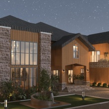 Design of a Two-Story House: A University Project. Arquitetura, Arquitetura digital, e 3D Design projeto de zumrud karimova - 07.01.2024