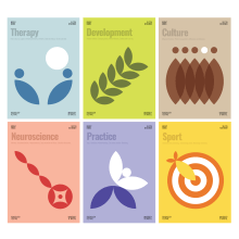 Poster series for psychology festival.. Br, ing e Identidade, Design gráfico, e Design de cartaz projeto de Ernestas Jasilionis - 11.02.2024