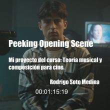 Mi proyecto del curso: Teoría musical y composición para cine. Música, Produção musical, e Áudio projeto de Rodrigo Soto Medina - 06.02.2024