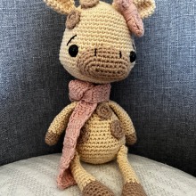 My project for course: Crocheting Amigurumi Animals for Beginners. Artesanato, Design de brinquedos, Crochê, Amigurumi, e Design têxtil projeto de susannahrthompson - 07.02.2024
