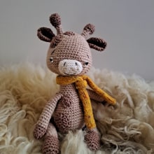 My project for course: Crocheting Amigurumi Animals for Beginners. Artesanato, Design de brinquedos, Crochê, Amigurumi, e Design têxtil projeto de Ánandí Barfussová - 13.02.2024