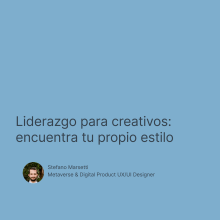 Mi proyecto del curso: Liderazgo para creativos: encuentra tu propio estilo. Un proyecto de Consultoría creativa, Gestión del diseño y Marketing de Stefano Marsetti - 13.02.2024