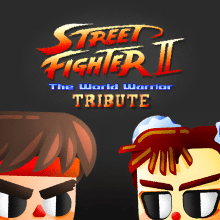Street Fighter II: The World Warrior Tribute. Un proyecto de Animación, Diseño de personajes, Diseño de juegos, Animación de personajes e Ilustración vectorial de Squid&Pig - 14.02.2024