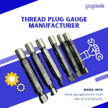 Precision Thread Plug Gauge Manufacturer. Product Design project by Gauges tools - 02.15.2024