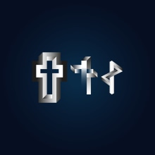 Crosses. Design, Música, e Design de logotipo projeto de Laurent Lacroix - 16.02.2024