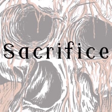 Sacrifice. Design, Traditional illustration, Graphic Design, Sketching, Creativit, Pencil Drawing, Drawing, Poster Design, Artistic Drawing & Instagram project by Mikel Urtasun Osacar - 10.27.2018
