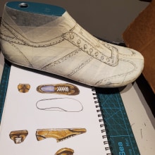 Barefoot shoes design. Un proyecto de Diseño de calzado de Wai Ho Chan - 25.02.2024