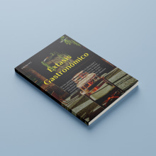 Magazine: Éxtasis Gastronómico. Een project van  Ontwerp, Redactioneel ontwerp, Grafisch ontwerp, T y pografie van Kelly Paola Gómez Murcia - 26.02.2024