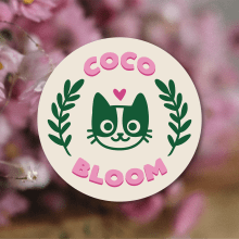 Coco Bloom - Visual Identity. Br, ing e Identidade, e Design gráfico projeto de Alejandra Yánez - 28.02.2024