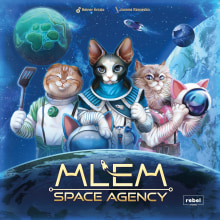MLEM Space Agency - Game Graphic Design. Design, Br, ing e Identidade, Design de personagens, Consultoria criativa, Design de jogos, e Design gráfico projeto de Joanna Rzepecka - 19.01.2024