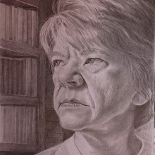 My project for course: Realistic Portrait with Graphite Pencil. Traditional illustration, Fine Arts, Sketching, Pencil Drawing, Drawing, Portrait Illustration, Portrait Drawing, Realistic Drawing, Artistic Drawing, and Figure Drawing project by Weadette Burge - 02.25.2024