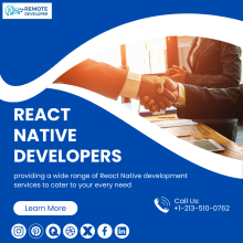 React Native Developers. Un proyecto de Diseño Web, Desarrollo Web y Desarrollo de apps de remotedevelopers_network - 01.03.2024