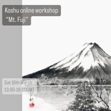 Koshu Online workshops 2024. Artesanato, Pintura, Caligrafia, Desenho, e Brush Painting projeto de Koshu (Akemi Lucas) - 02.03.2024