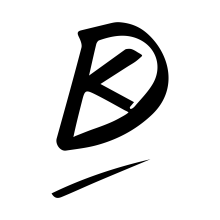Mi proyecto del curso: Diseño de un monograma con tus iniciales. Design, Br, ing, Identit, Graphic Design, Calligraph, and Logo Design project by Dalit Kantor - 02.28.2024