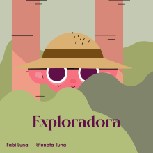 Exploradora. Animation, and 2D Animation project by fabiolalunata - 05.07.2020