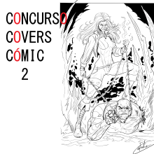 Concurso Covers Comic 2. Un proyecto de Ilustración tradicional, Diseño de personajes, Cómic, Dibujo e Ilustración digital de Rubén de Frutos - 09.03.2024