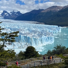 A photograph of Perito Moreno Glacier in Argentina. Fotografia, e Fotografia com celular projeto de acsy97 - 10.03.2024