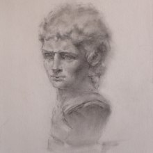 My project for course: Graphite Drawing Techniques for Planar Portraiture. Fine Arts, Sketching, Drawing, Portrait Drawing, Realistic Drawing, and Artistic Drawing project by Penelope Graydon - 03.10.2024