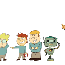 BOT, el robot. Ilustração animada projeto de hoze - 24.03.2012