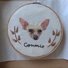 Connie. Embroider project by Victoria Escobedo - 02.12.2024
