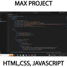 Mi proyecto del curso: HTML, CSS y JavaScript para principiantes. Programming, Web Design, Web Development, CSS, HTML, JavaScript, and Digital Product Development project by Maximiliano Chee - 03.10.2024