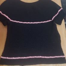 Mi proyecto del curso: Crochet: diseña prendas y patrones con tejido circular. Accessor, Design, Fashion, Fashion Design, Fiber Arts, DIY, and Crochet project by Ingrid Quevedo - 03.13.2024