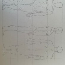 proporción - DA. Un proyecto de Dibujo a lápiz de pablo martínez - 15.03.2024