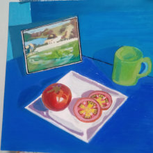 Mi proyecto del curso: Pintura al óleo desde cero. Artes plásticas, Pintura, e Pintura a óleo projeto de Andrea Juliana Osorio C - 16.03.2024