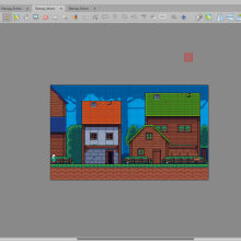 Mi proyecto del curso: Creación de escenarios pixel art para videojuegos. Un proyecto de Animación 2D, Animación 3D, Videojuegos, Pixel art, Diseño de videojuegos y Desarrollo de videojuegos de starling2802 - 12.03.2024
