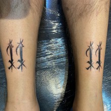 Mi proyecto del curso: Lettering para tatuajes. Caligrafia, Lettering, e Desenho de tatuagens projeto de cristianmoya16 - 16.03.2024