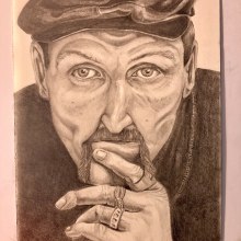 My project for course: Realistic Portrait with Graphite Pencil. Traditional illustration, Fine Arts, Sketching, Pencil Drawing, Drawing, Portrait Illustration, Portrait Drawing, Realistic Drawing, Artistic Drawing, and Figure Drawing project by ncartistguy - 03.17.2024