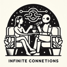Podcast Conexões Infinitas: uma parceria da mente humana com a IA. Escrita, Roteiro, Comunicação, Narrativa, Escrita de não ficção, Podcasting, e Áudio projeto de Karla Menezes - 22.03.2024
