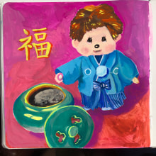 My project for course: Contemporary Oil Painting Techniques. Fine Arts, Painting, and Oil Painting project by beatrixwong - 03.17.2024