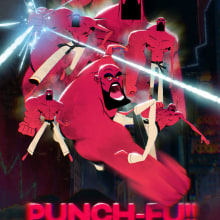 Punch-Fu!! A videogame about punching.. Traditional illustration, UX / UI, and Video Games project by Miles Mungo - 03.16.2024