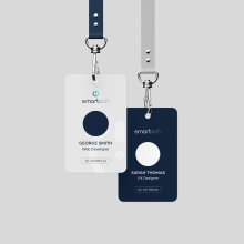 Smart Tech | Brand Identity. Un progetto di Design, Br, ing, Br e identit di Luisa - 30.10.2023