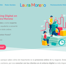 Laura Moreno Fernández. Web Design, and SEO project by Laura SEO, SEM y Marketing Digital en Málaga - 03.23.2024