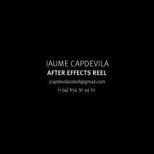 AF Reel 2022. Audiovisual Post-production project by Jaume Capdevila rabell - 03.25.2024