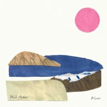 Phil Anker Single Cover. Design, Traditional illustration, Music, and Collage project by Stefani Nedelcheva - 08.27.2023