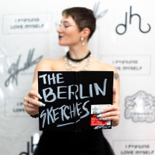 The Berlin Sketches: Solo Exhibition . Artes plásticas projeto de Hannah Stelter - 24.03.2024