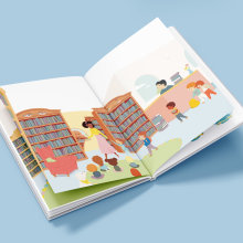 The FriendlyBookshelf Illustrations. Editorial Illustration project by Daniela Pérez-Duarte - 03.25.2024