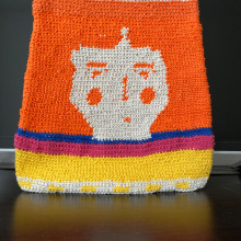 Mi proyecto del curso: Tapestry: técnica de crochet para dibujar con hilos. Design de acessórios, Moda, Pattern Design, Tecido, DIY, Crochê, e Design têxtil projeto de jumavic1321 - 25.03.2024