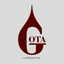GOTA -a different bar- Ein Projekt aus dem Bereich Br, ing und Identität und Grafikdesign von Alejandro Mazuelas Kamiruaga - 01.03.2024