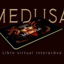E-book Medusa - La historia contada desde otro punto de vista . Un proyecto de Diseño editorial, Diseño gráfico, Diseño interactivo y Tipografía de Oscar Tello - 26.03.2024