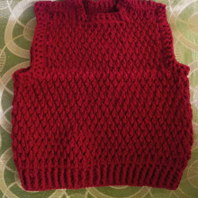 Mi proyecto del curso: Crochet: crea prendas con una sola aguja.. Moda, Design de moda, Tecido, DIY, Crochê, e Design têxtil projeto de Katia Lara - 27.02.2022